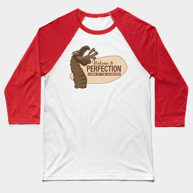 Perfection Baseball T-Shirt by RedSheep